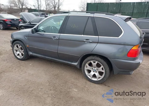 2002 BMW X5 4.4I z USA, uszkodzony, nr VIN 5UXFB33512LH39085